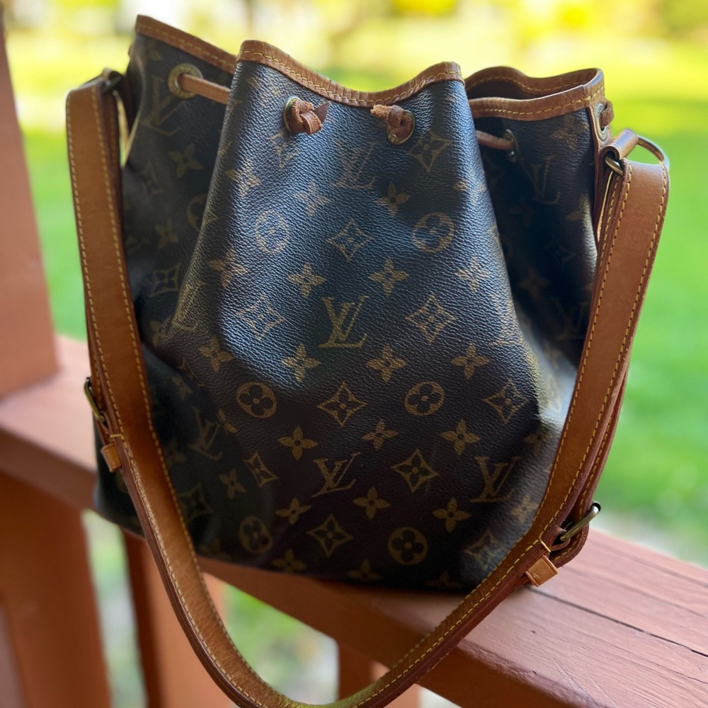 Louis Vuitton Brown Monogram Shoulder Bag